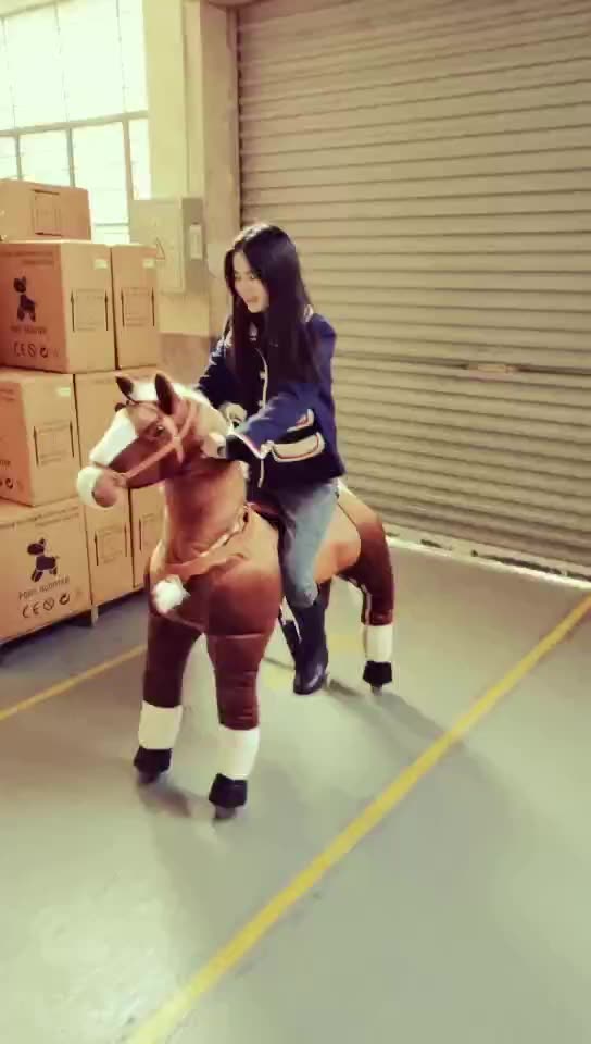 Cheap En71 Electric Toy Horses Ride Mechanical Ride On Toy For