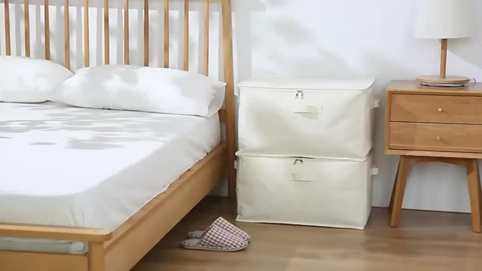 Almacenaje Debajo De La Cama Underbed Quilt Pillow Storage Bag Blanket