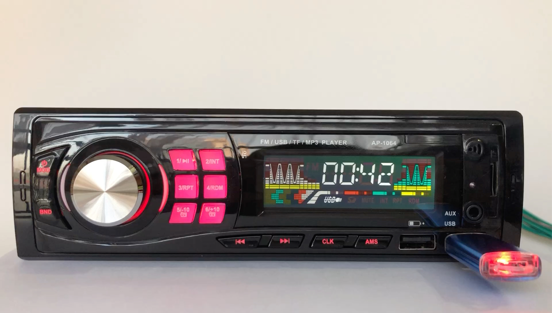 Cheap 12v Car Stereo / One Din Car Dvd Player Mp3 Fm Usb Sd Card Player