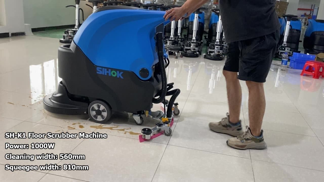 Floor Cleaning Machine Electric Floor Scrubber Buy Tile Floor