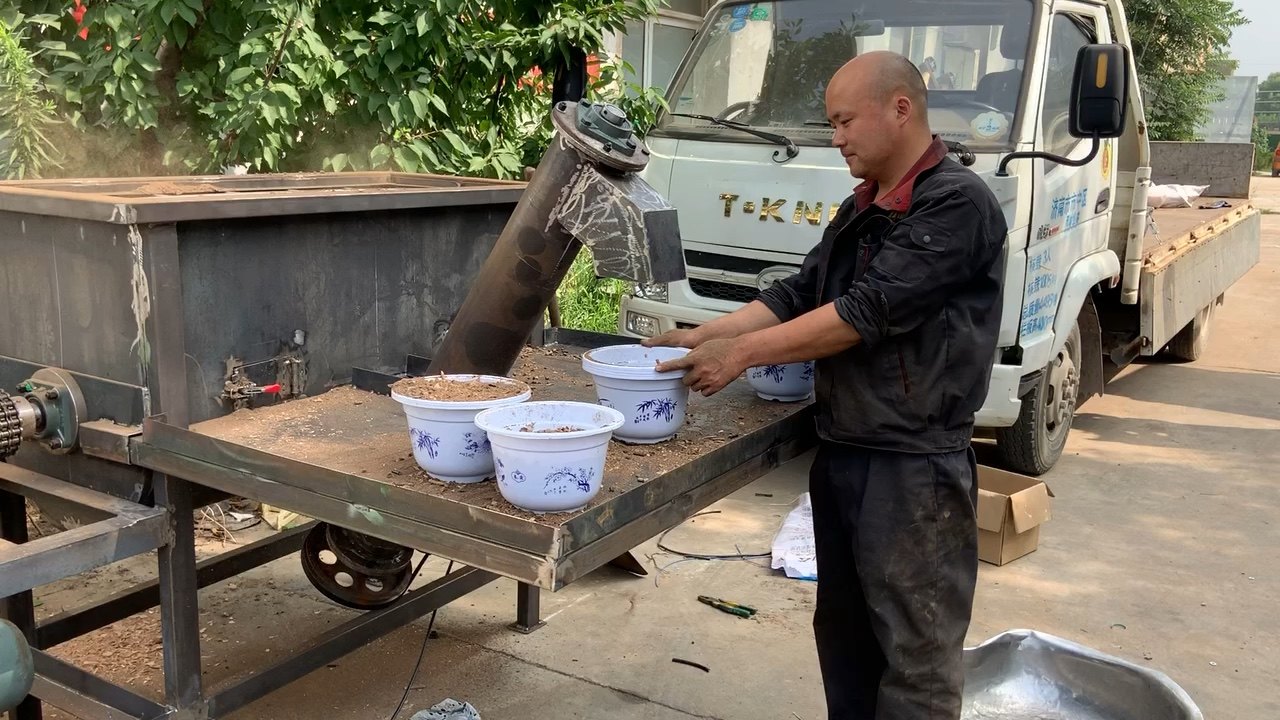 Soil Mixer Machines Nursery Greenhouse Potting Soil Mixer Mixing