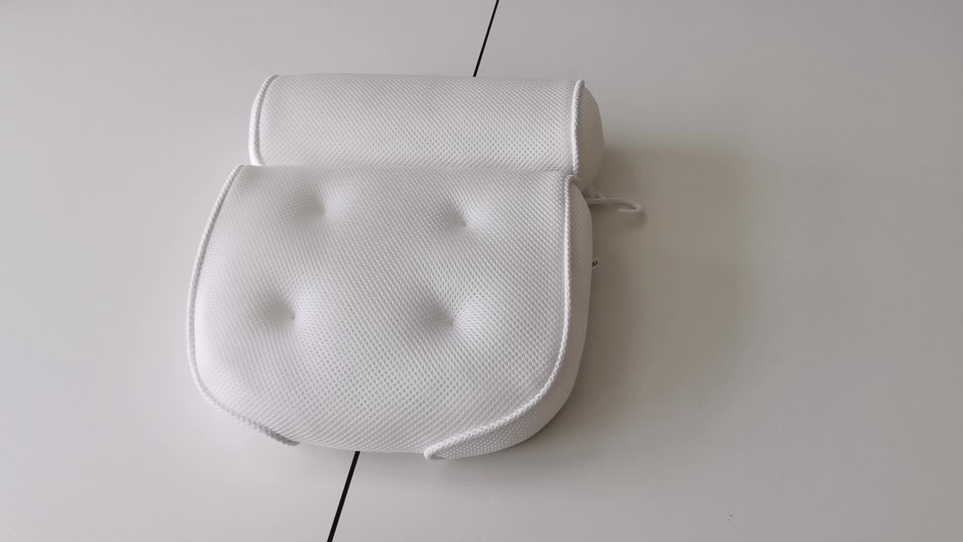 3d Mesh Headrest Soft And Spa Wedge Bath Pillow Buy Bath Pillow