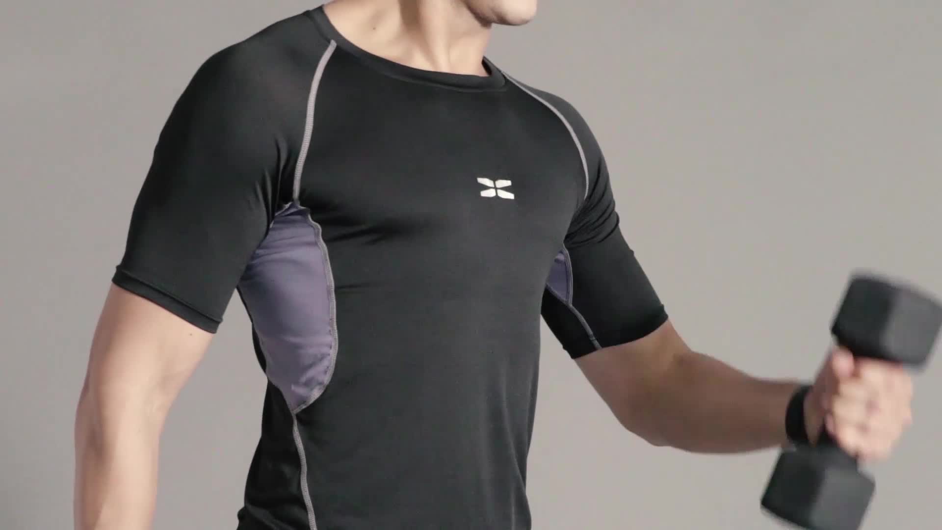 Компрессионный комплект для спорта мужские 5в1 Reebok