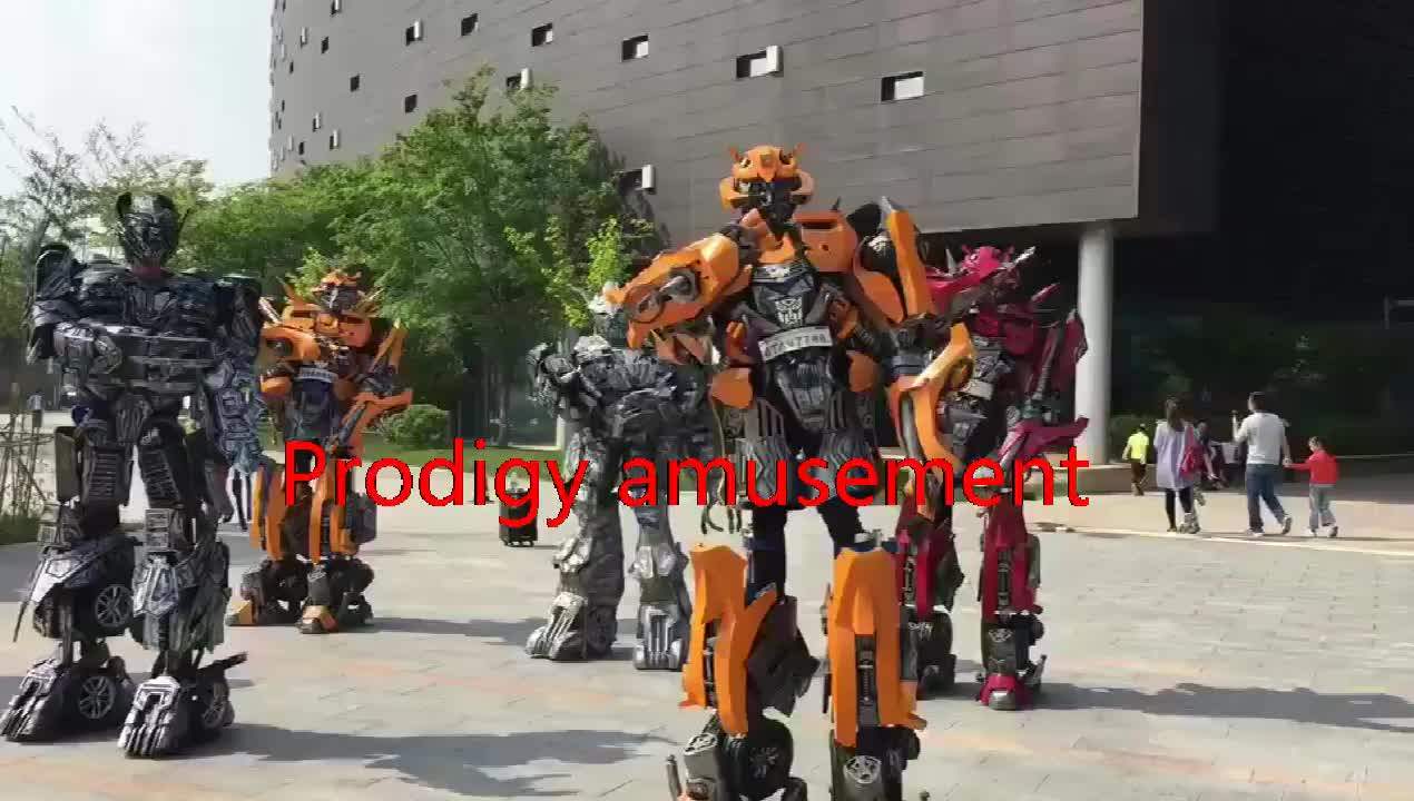 Attractive Children Hot Sale Robot Model Led Robot Coat Apply For