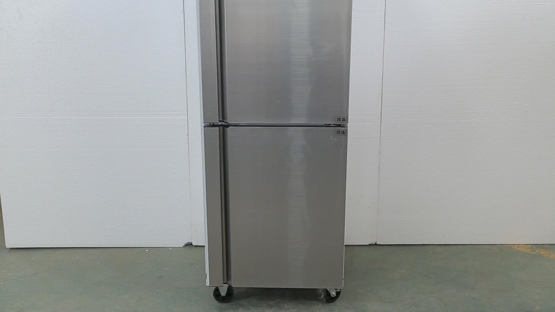 Commercial Stainless Steel Kitchen Refrigeration Equipment Double