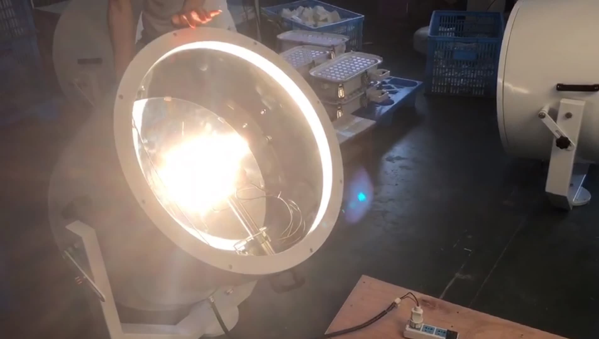 Tz5 2000w Halogen Suez Canal Searchlight Marine Search Light Waterproof