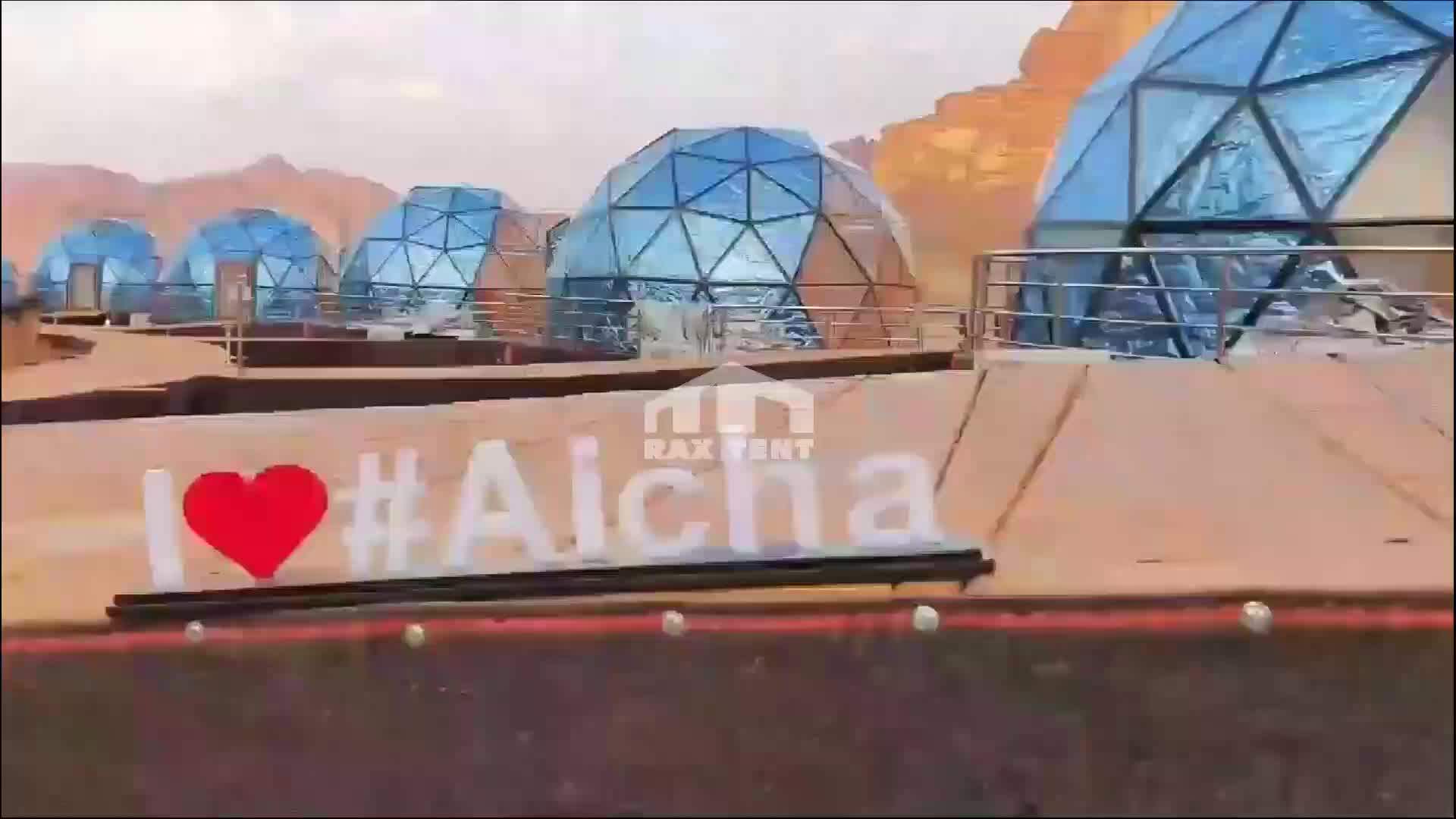 Glass Dome Tent For Luxury Hotel Tent In Jordan With Cheap Factory