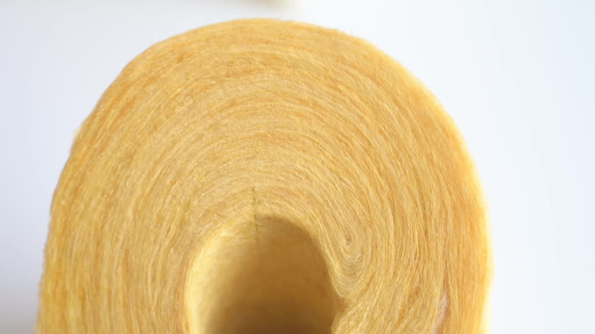 Pipe Insulation Density 64kg/m3 Fiber Glass Wool Pipe Buy Fiber Glass