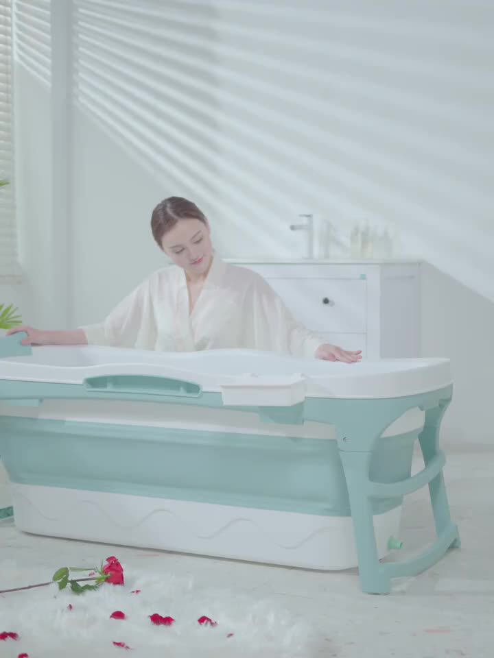 1430 Mm Portable Freestanding Folding Bathtub For Adults - Buy Portable