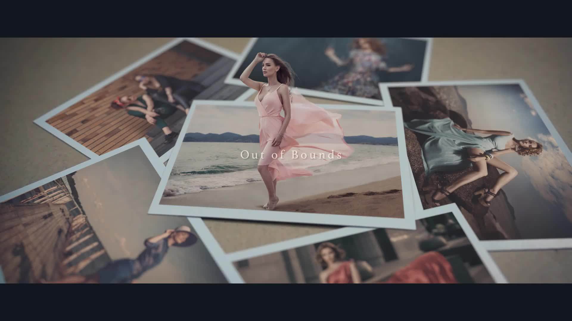 AE模板 唯美大气三维空间照片堆叠立体人像抠像特效突出展示