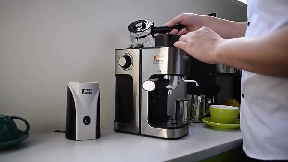Hand Drip Fully Automatic Coffee Maker Espresso Coffee Machine Home 1