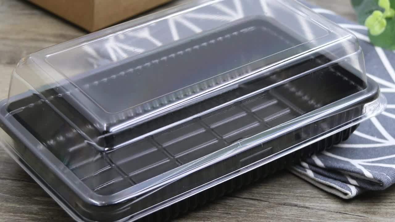 Wholesale Disposable Clear Sandwich Packaging Boxes Plastic Sandwich