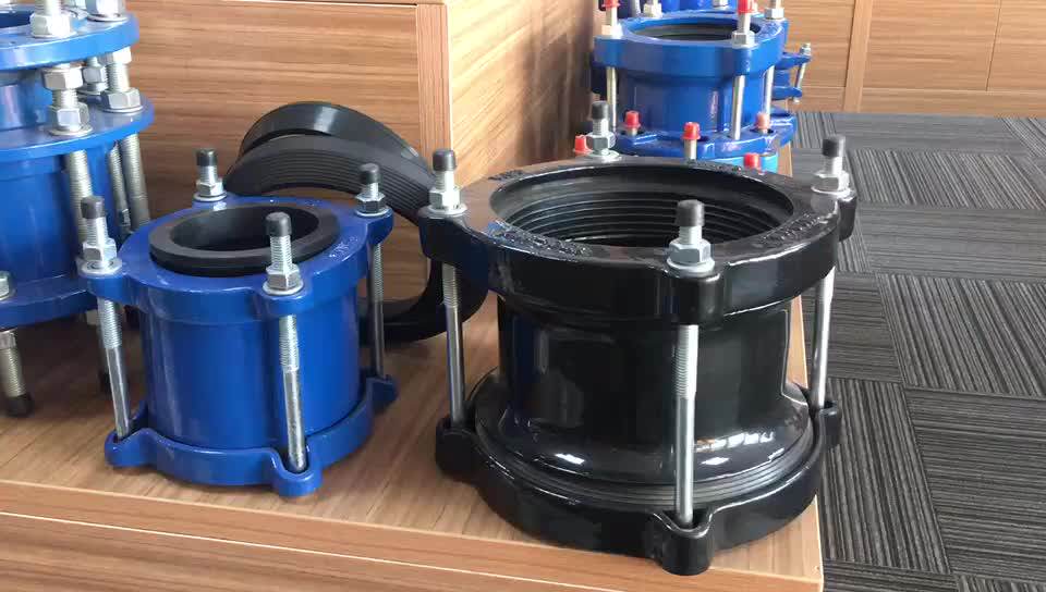 Repair Pvc Pe Pipe Gibault Joint For Spain With O Ring And Flat Gasket