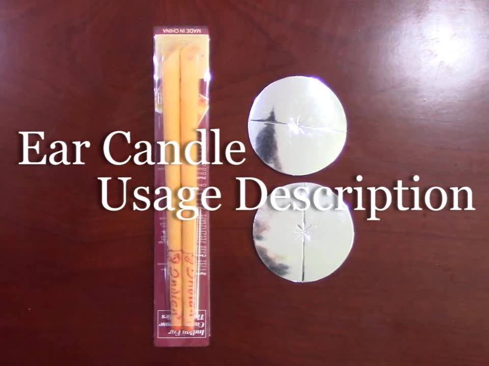 Best Quality Relieve Earache Relax/ear Cleaning Ear Cones With Disk Ear
