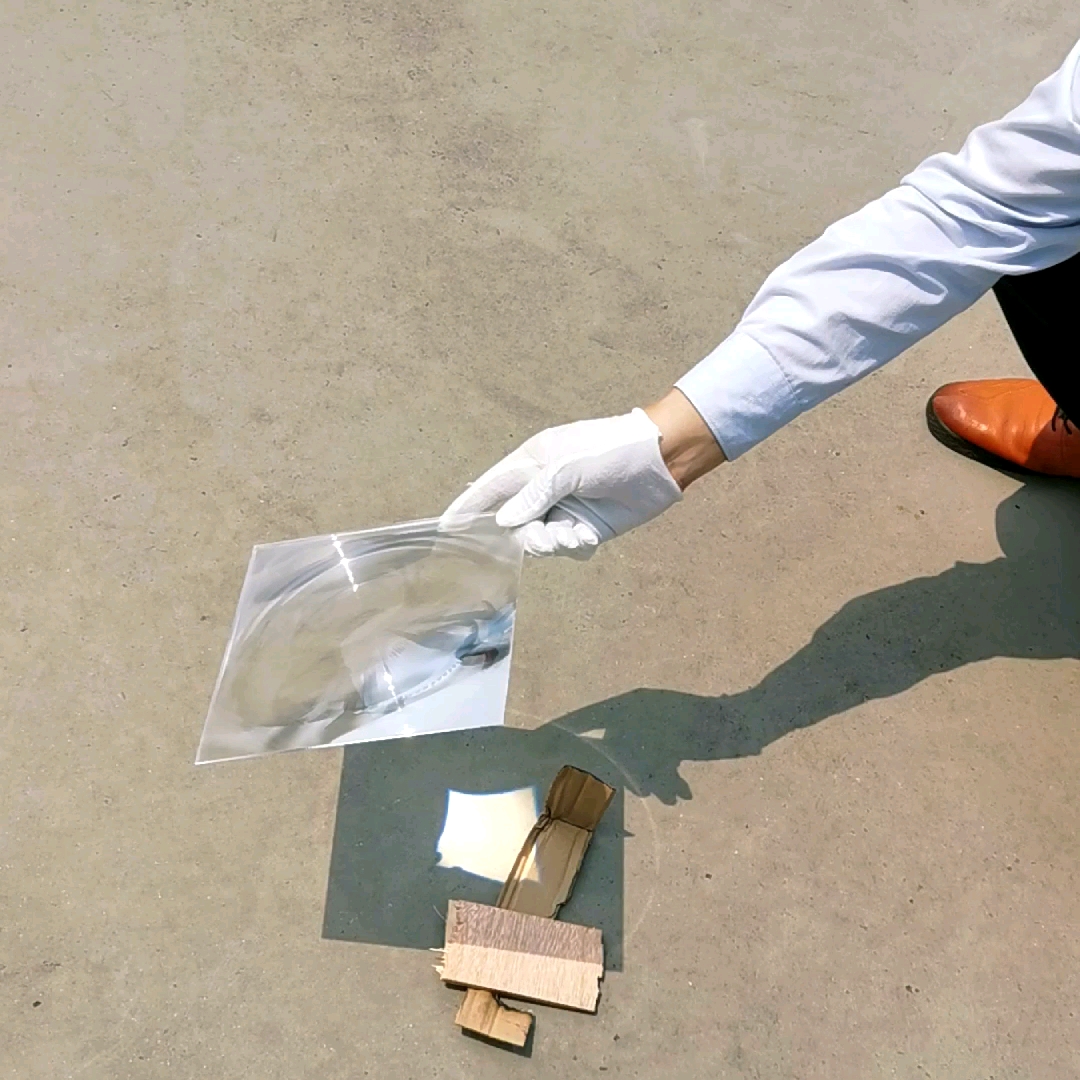 科学实验神器。150x150mm方形菲涅尔透镜、聚光能够够力直接封神