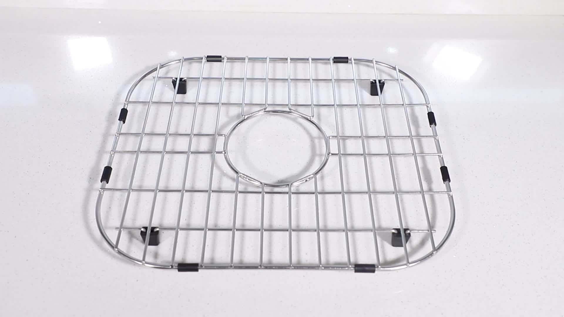 custom made 60/40 protective rectangular stainless steel wire bottom