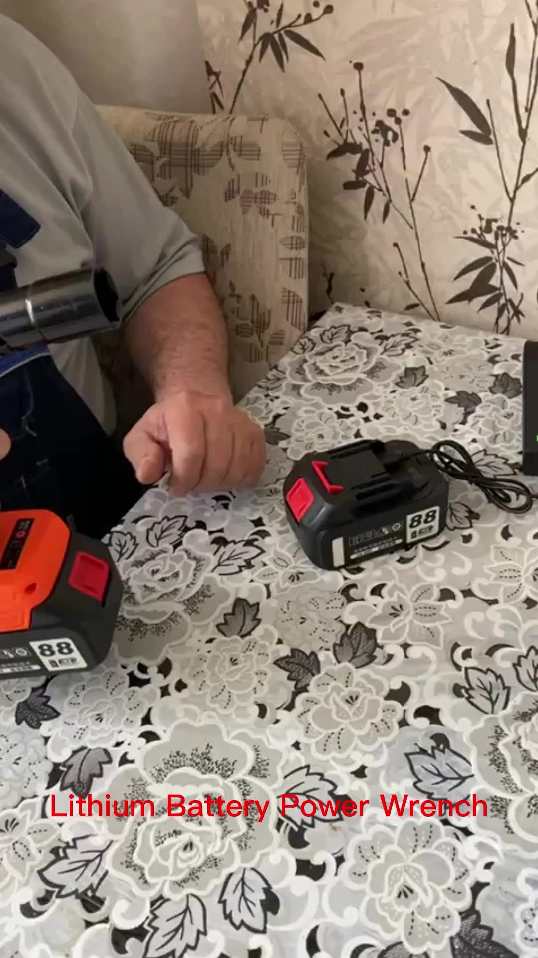 88v Liion Battery Rechargeable Brushless Cordless Torque Wrench