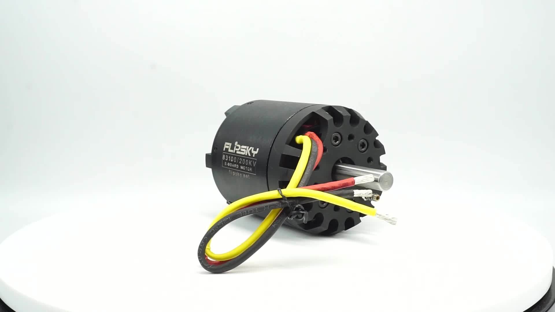 Flipsky 83100 14s 8000w 200kv Brushless Water Cooling Motor For Efoil