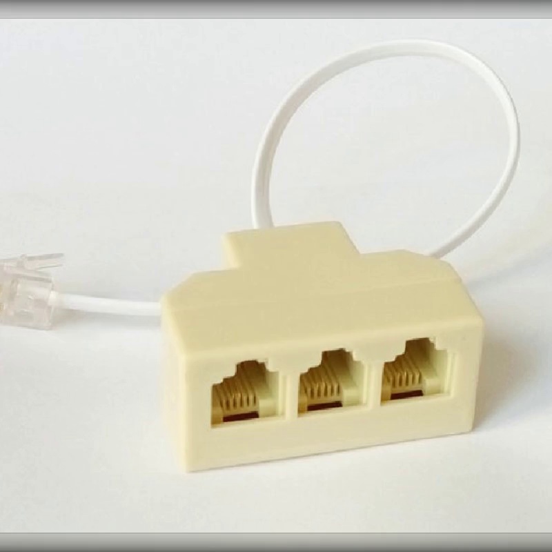 一根线救全部家？这个转接头让老电话起死回生。