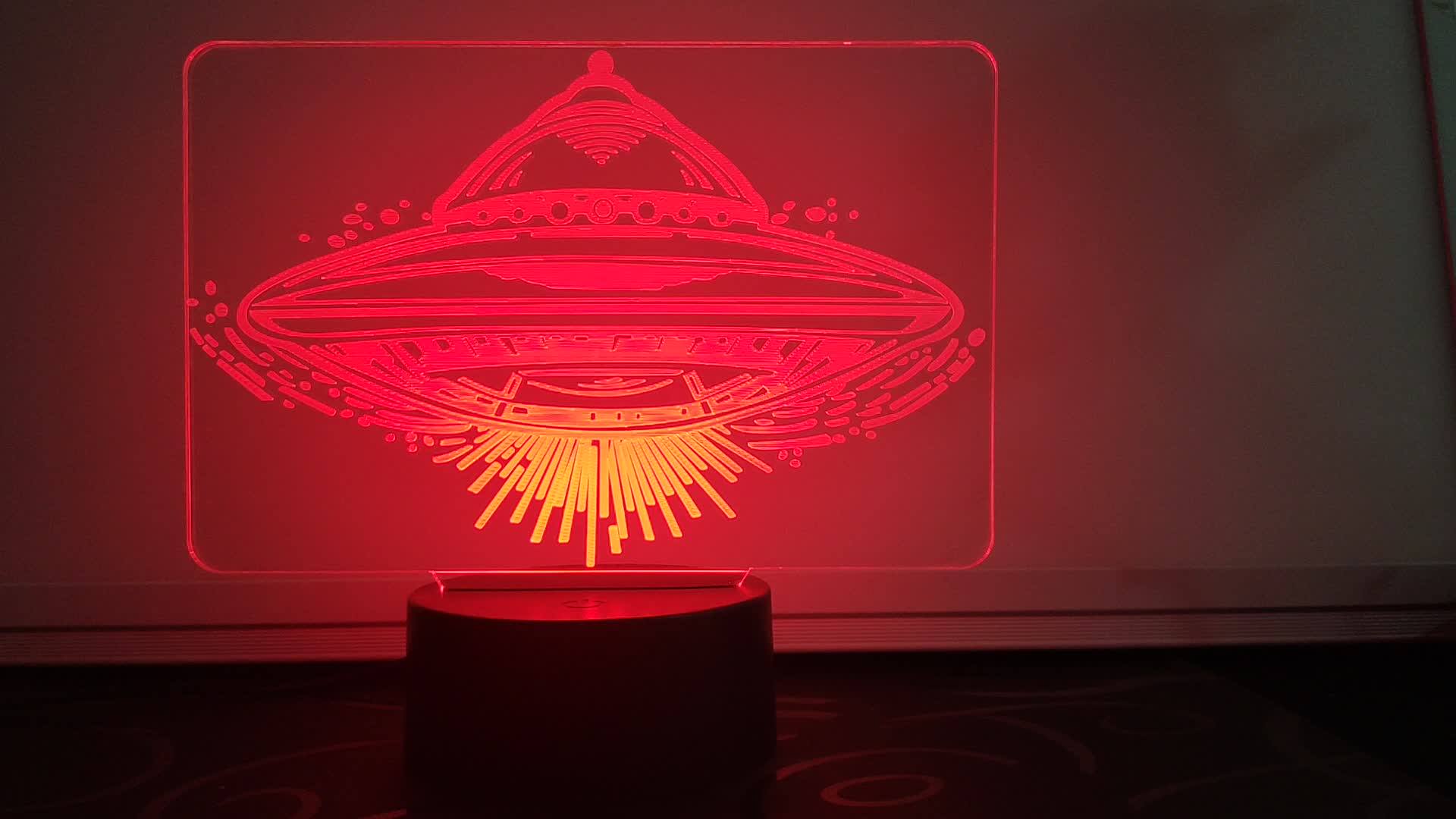 Dropshipping Amazing Ome 3d Illusion Light Light Listed Sign Lamp For