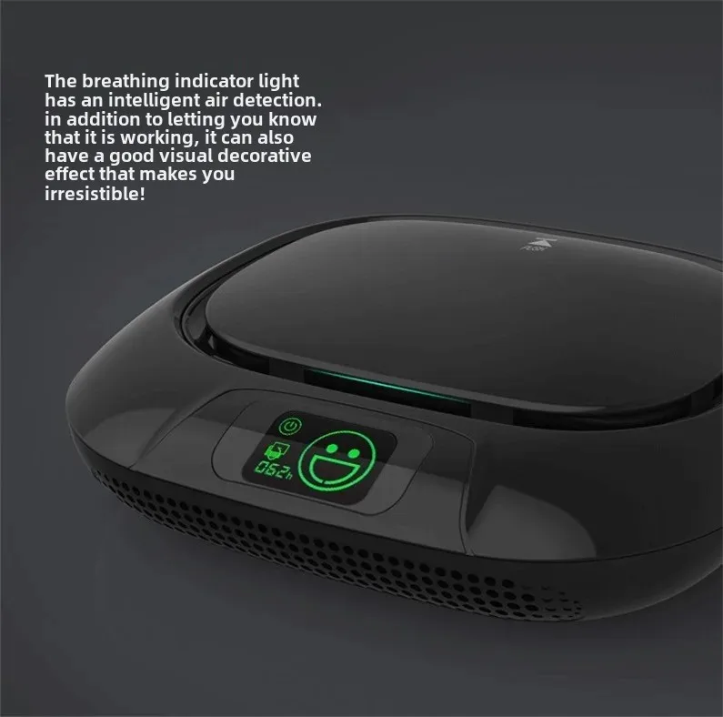 New car air purifier car negative ion sterilization dust and odor removal PM2.5 aromatherapy purifier