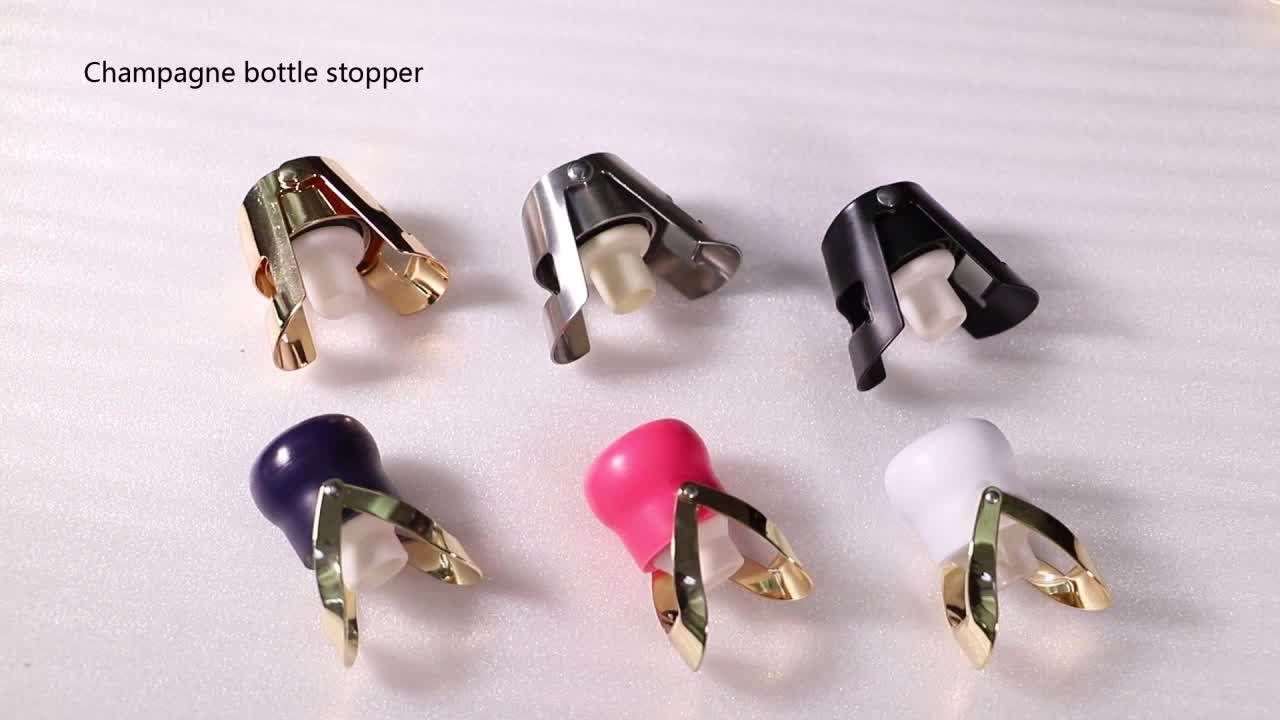 Custom Plastic Sparking Wine Bottle Champagne Bottle Closure Stoppers