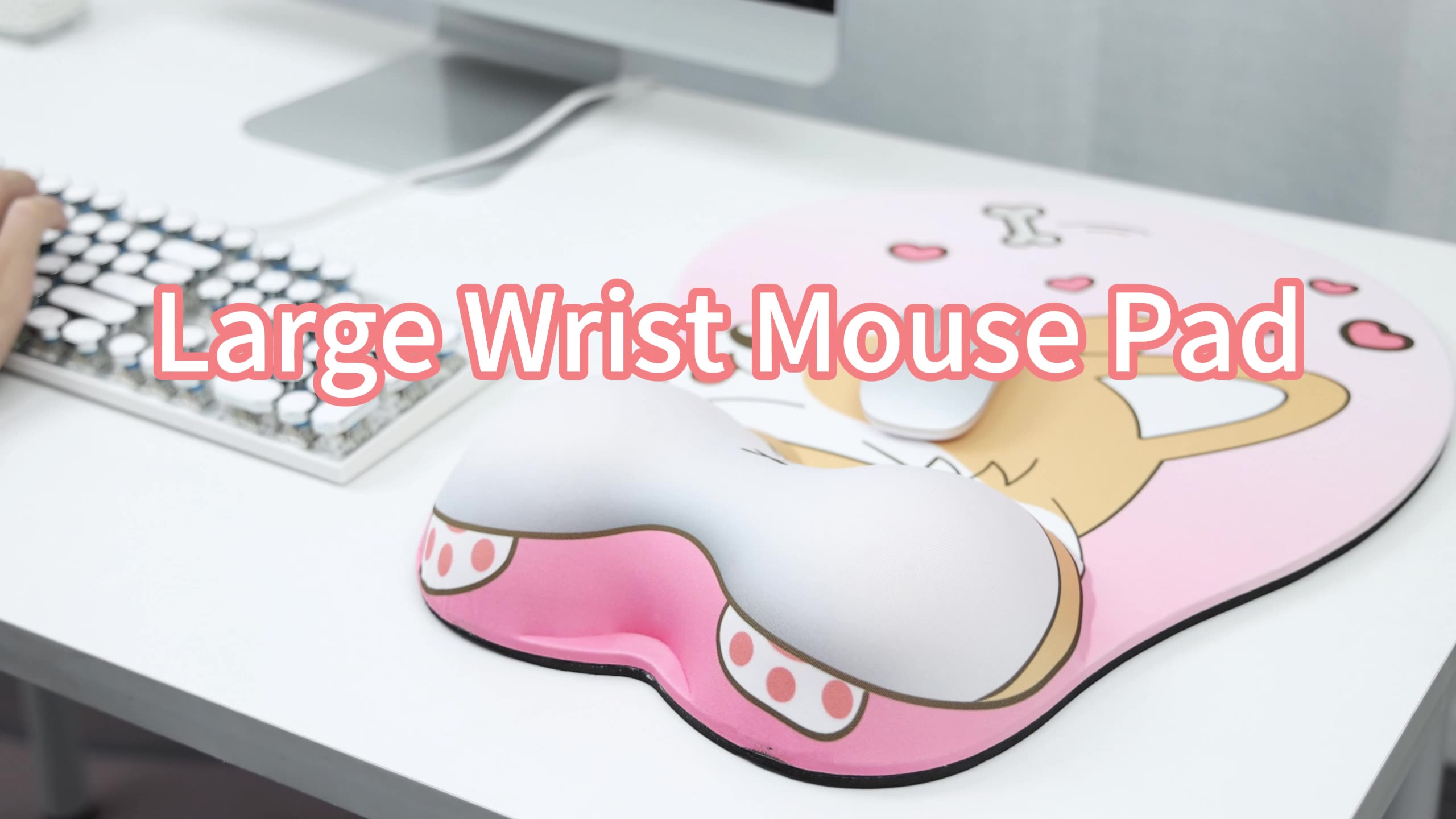 Gaming Mouse Pad Big Breast Boobs Soft Silicone 3d Gel Cartoon Custom Mouse Pad Anime Stock