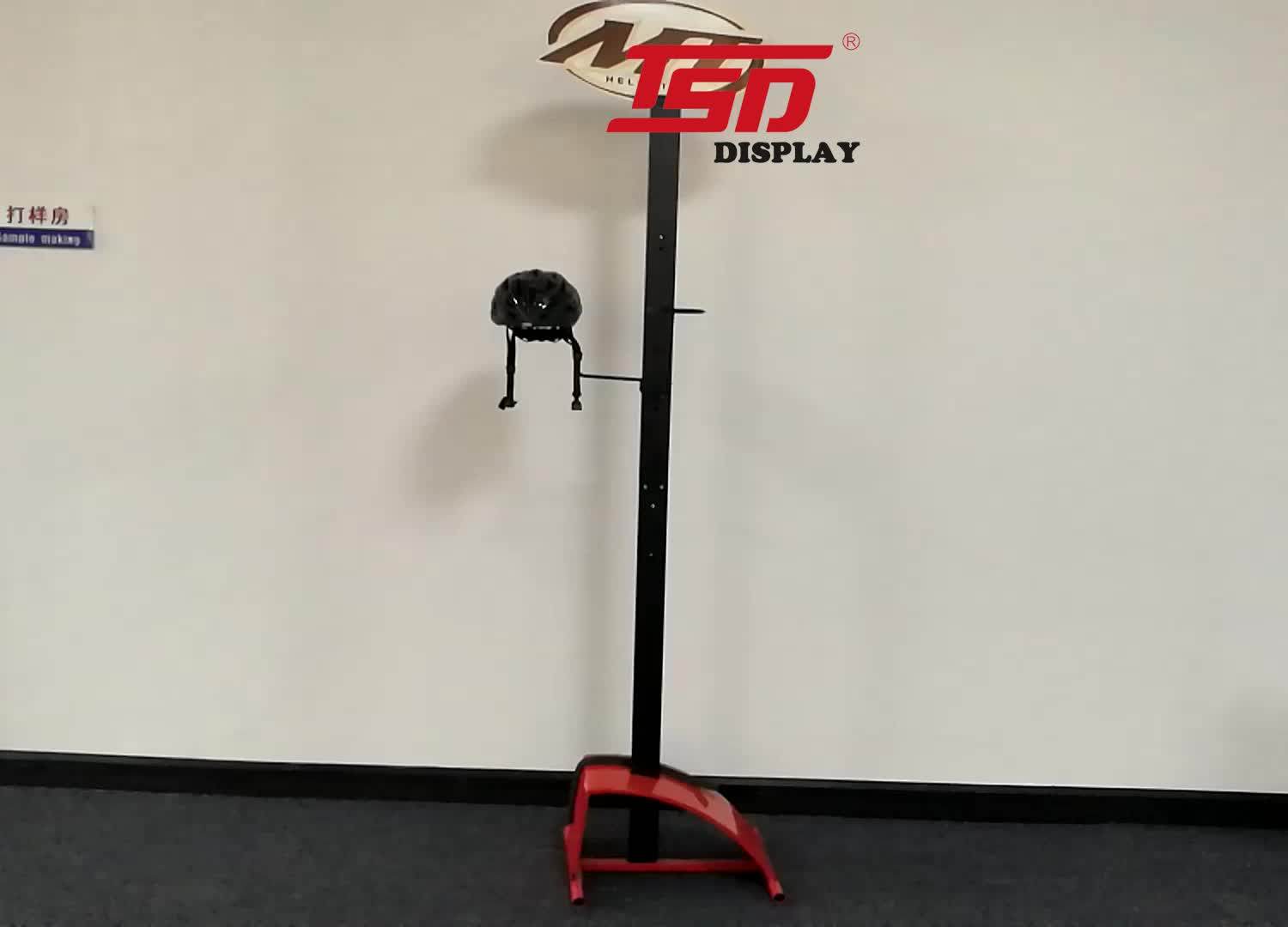 Casque Display Stand,Hanging Helmet Display Metal Rack,Bicycle Helmet