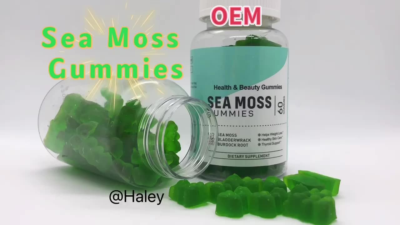 Organic Sea Moss Gummies Irish Sea Moss Gummies Irish Sea Moss Burdock