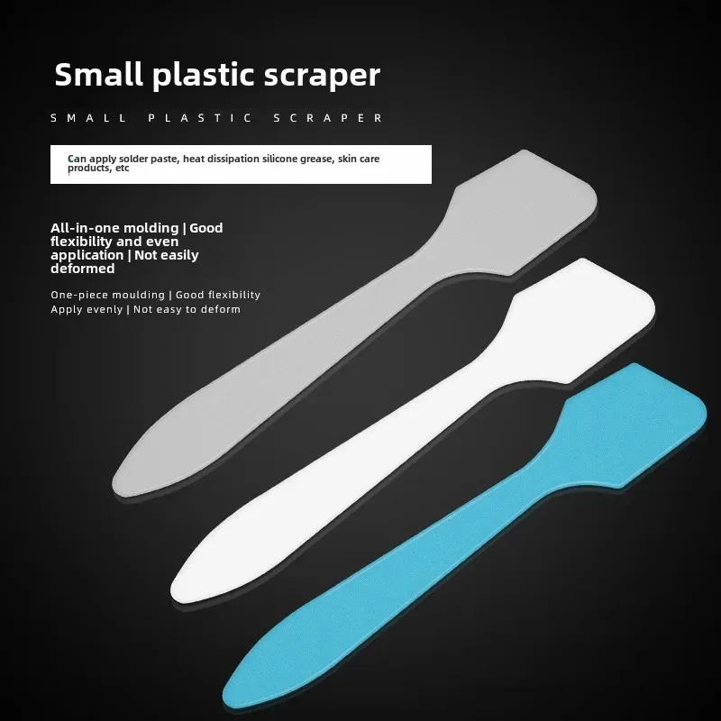 Transparent plastic scraper spatula apply thermal conductive silicone grease heat dissipation Silicone thermal conductive paste scraper mask spatula small scraper