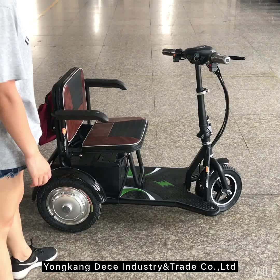 Adults Foldable 350w Electric Tricycle For Disabled Buy Electric Tricycle,Foldable,350w