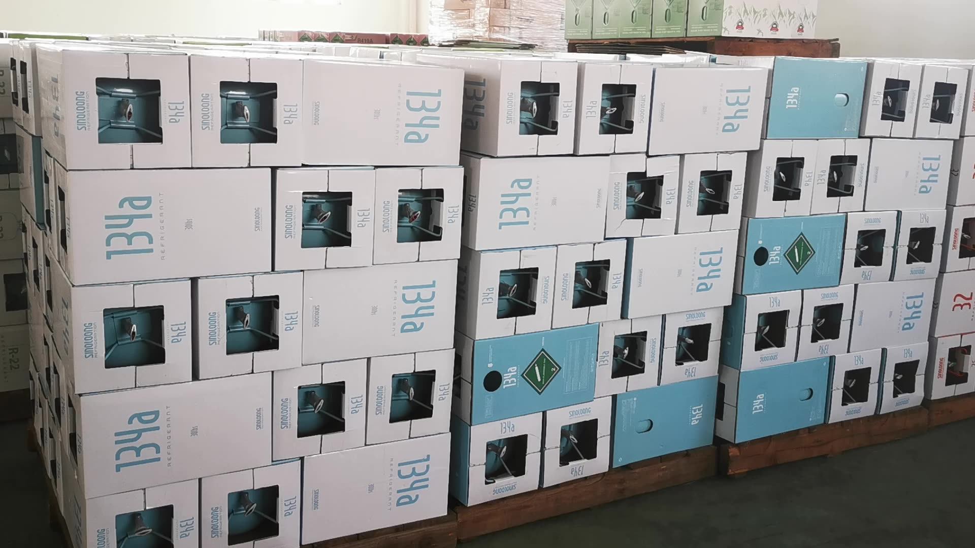 Colorless Refrigerant Gas R134a Factory Direct Sale Broadspectrum