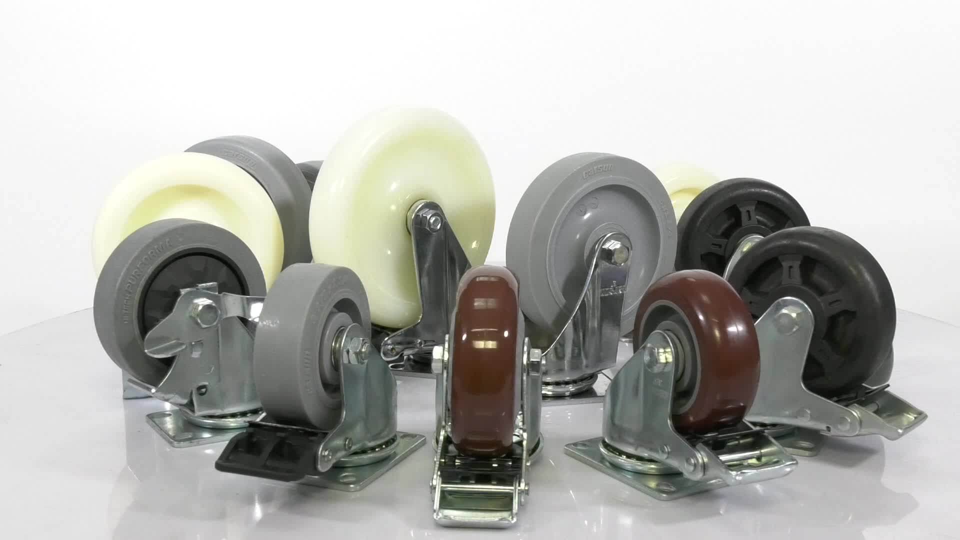 500kg Loading Capacity 6 "impactresistant Swivel Cast Nylon Caster