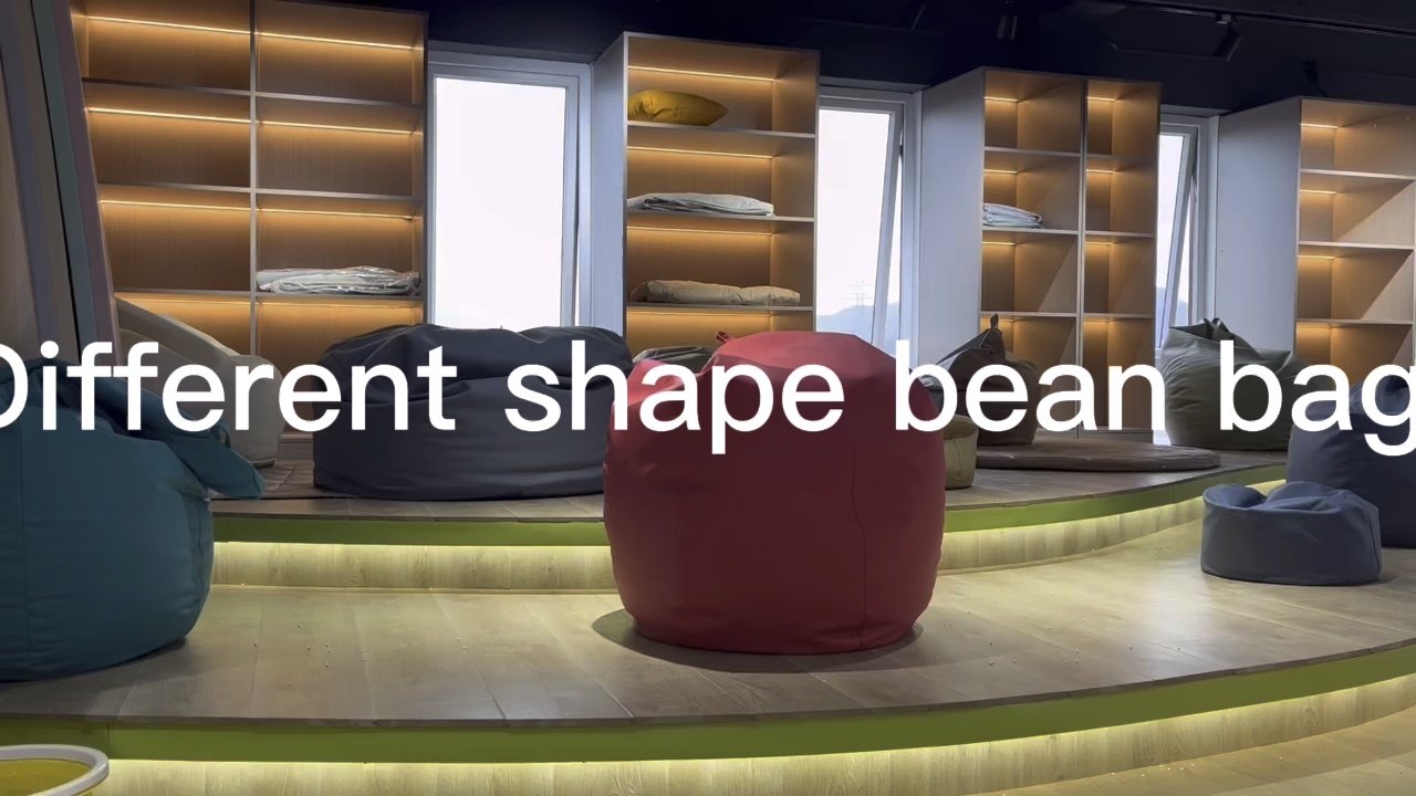 Synthetic Leather Chair Bean Bag Adult Children Antistain Unfilled