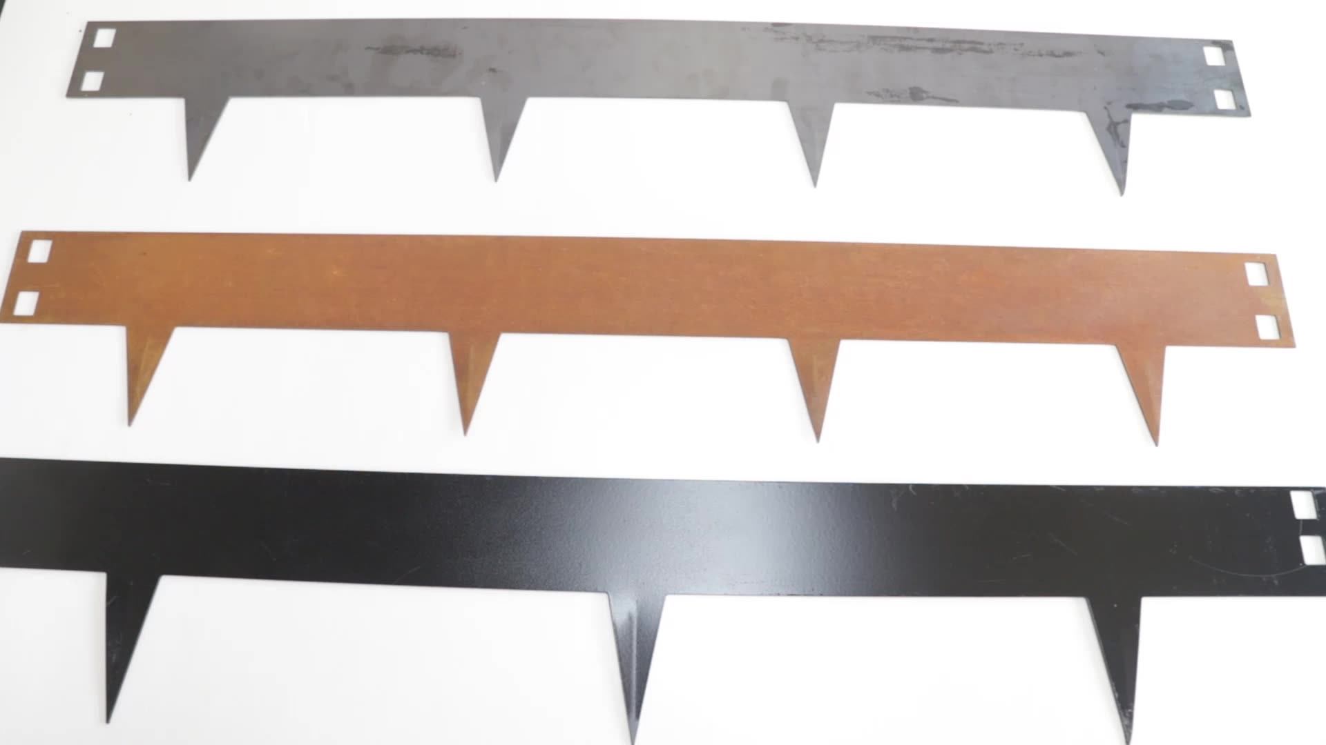 Rust Metal Corten Steel Garden Edging For Landscape Buy Rust Metal