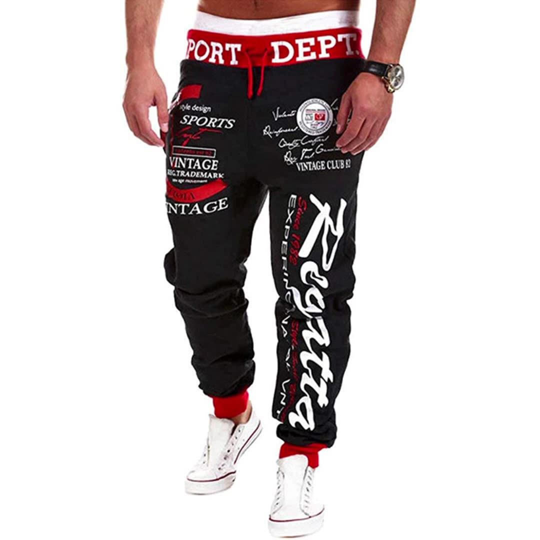 Mens 90s Hip Hop Dance Pants Streetwear Outfits 2023 Black Grey