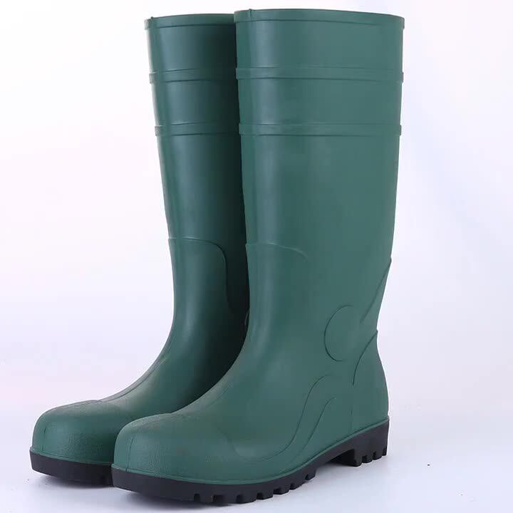 Botas Lluvia Seguridad Con Punta De De Fábrica,Pvc,A Partir De 16 Años,Superventas De Amazon - Buy Seguridad Con Punta De Botas De Lluvia,Botas De Goma,Seguridad De Hunter Product on