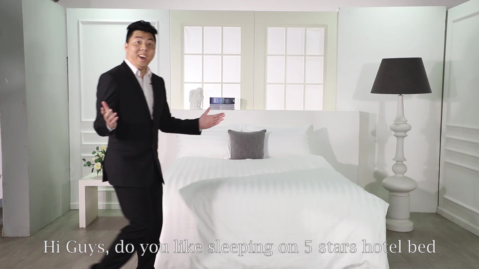 Manufacturers 1800 Thread Count Egyptian Cotton Linen Wholesale Bed