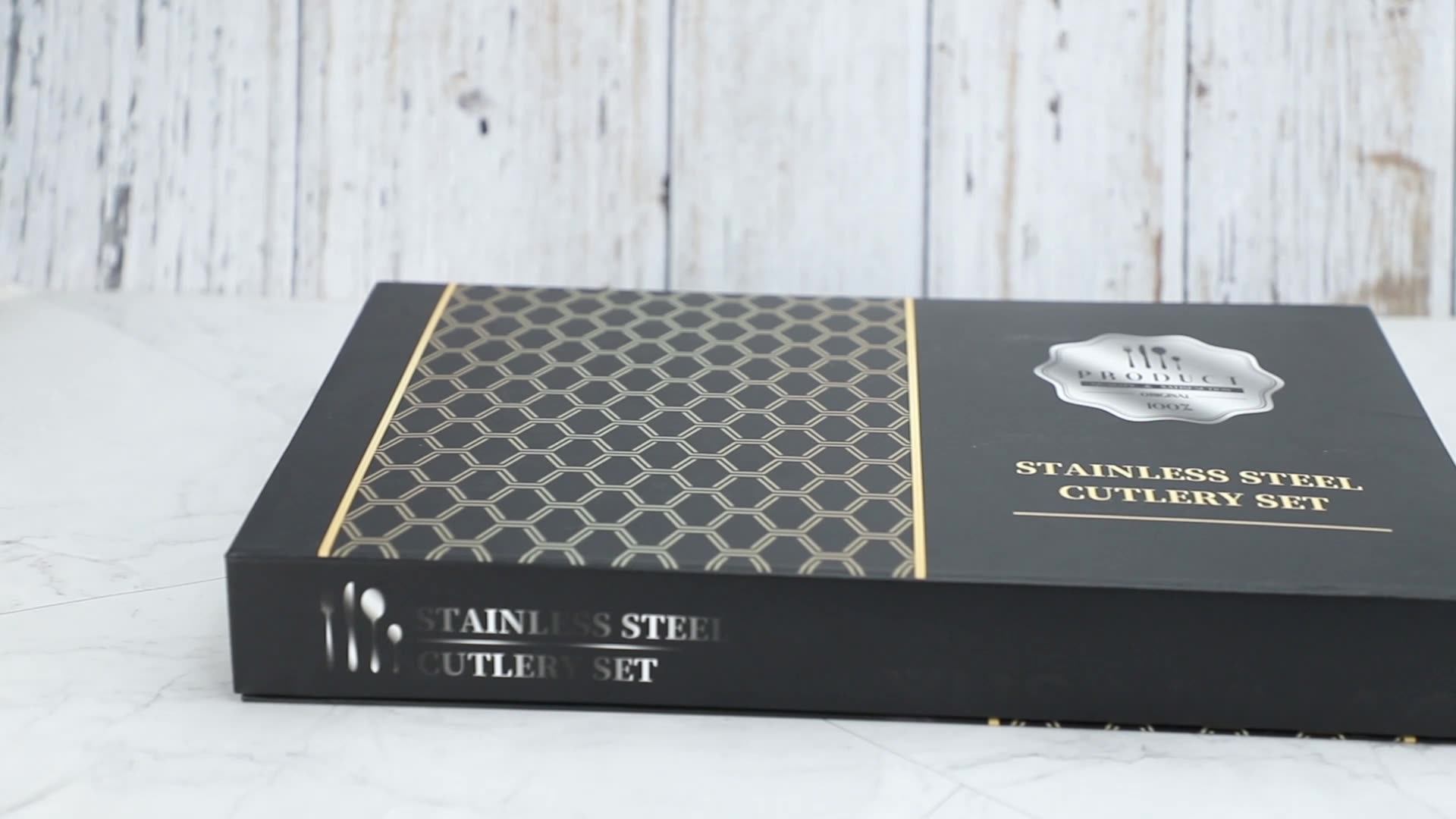 Amazon Rose Gold Cutlery Set 24pcs Silverware Set Stainless Steel