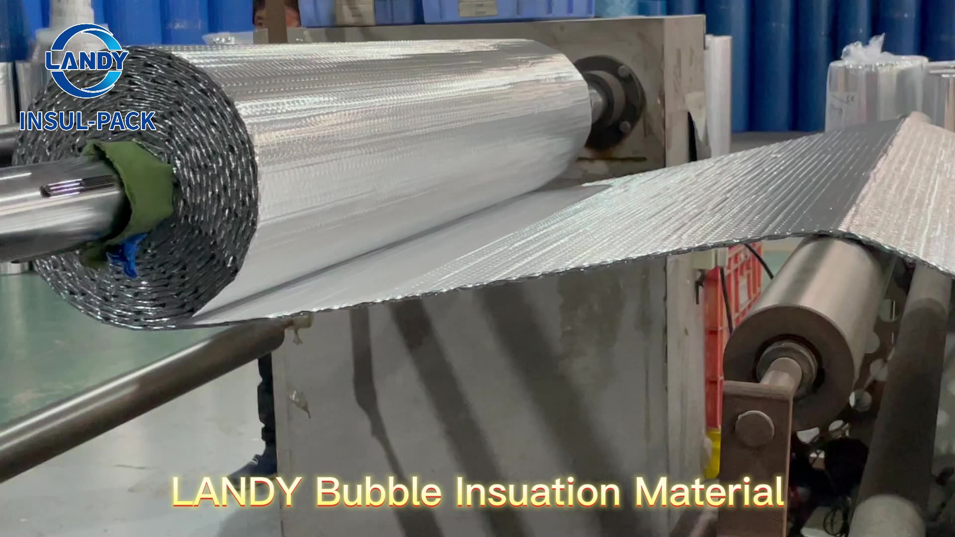 Reflective Stainless Steel Frame Roll Insulation Jacketing Fireproof