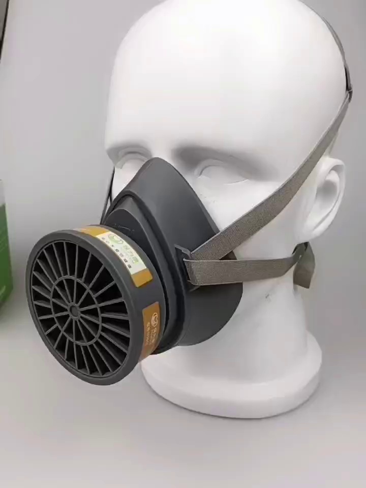 Mặt nạ phòng độc Baoweikang 3600 phun sơn bảo vệ formaldehyde Mặt nạ đầy đủ mặt nạ chống khí hóa học mặt nạ bảo hộ lao động 