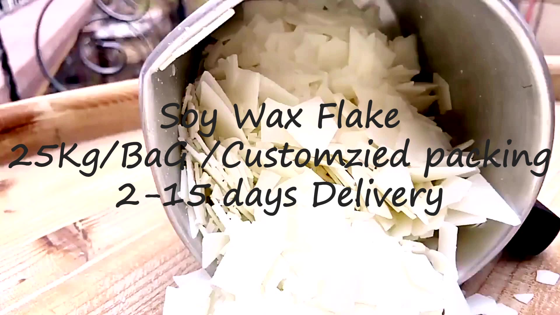 Wholesale Natural Candle Making Soy Wax 464 Soy Wax Flakes Bulk Buy