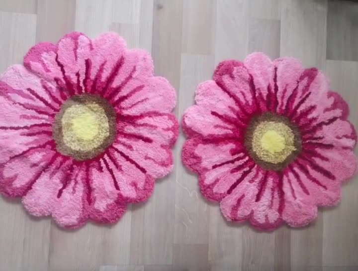 Высочайшее качество новая мода 3D красивый цветок напольный коврик мягкий