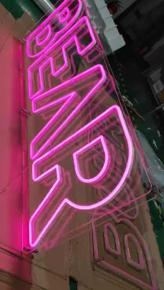 Cheap Flexible Lighted Custom Professional Signs Logo Illuminated