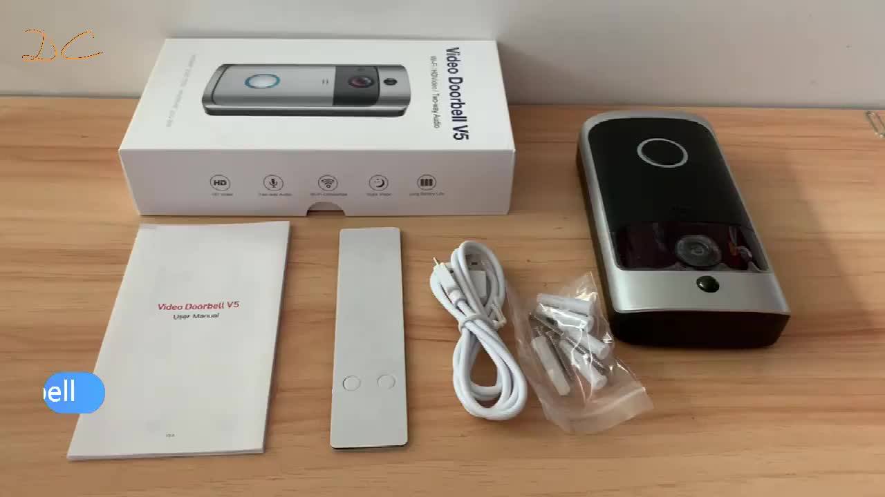 Door Bell Apartment Peephole Security Ring Smart Phone Home Visual