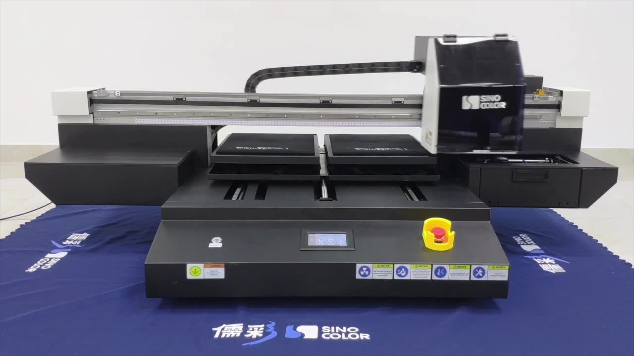 Fast Speed A2 Sinocolor Double 4720 Printheads Double Pallet Custom