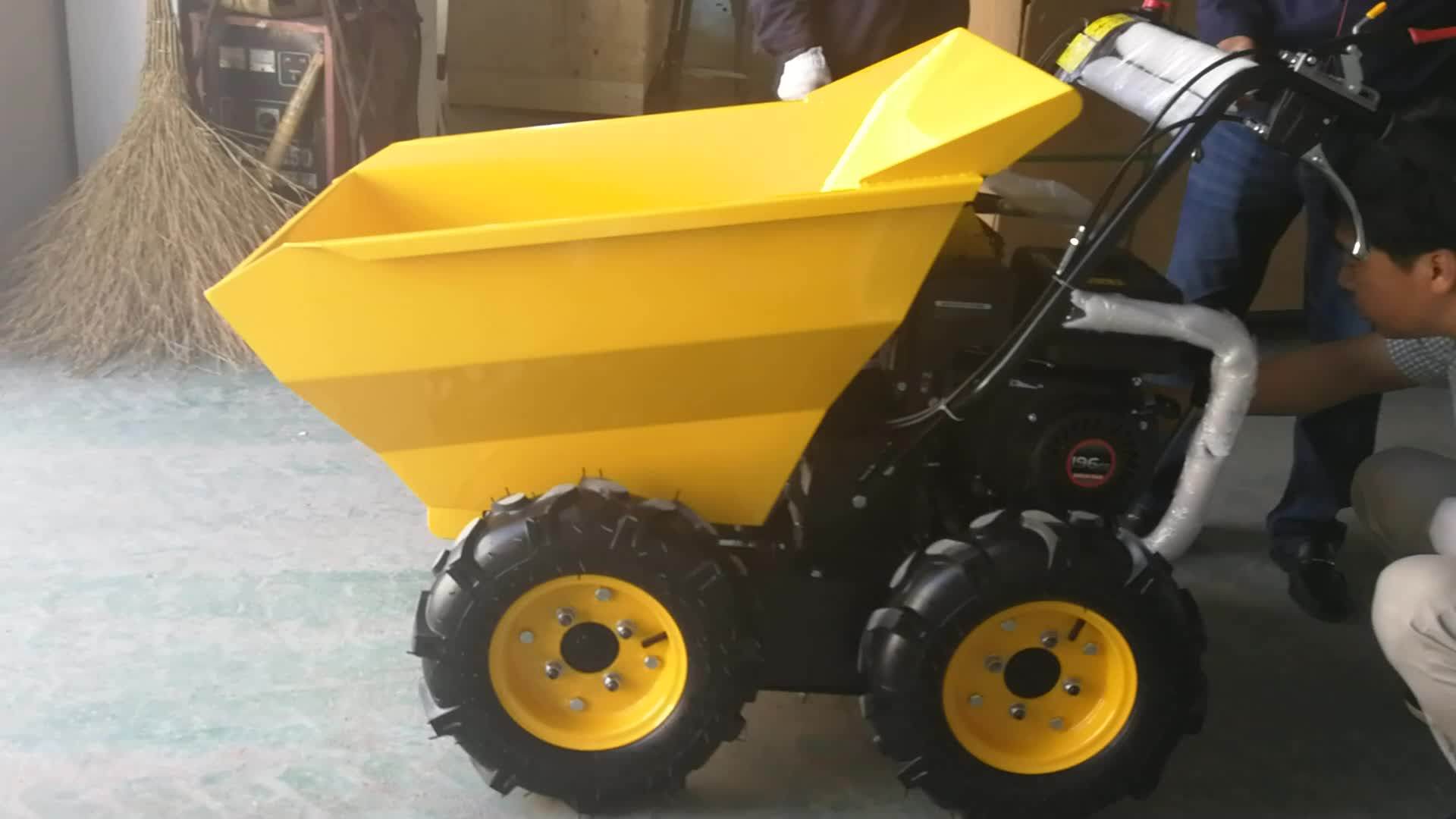 300kg Mini Dumper Fourwheel Wheelbarrow 4x4 Garden Loader Power Barrow Wheelbarrow Buy Mini