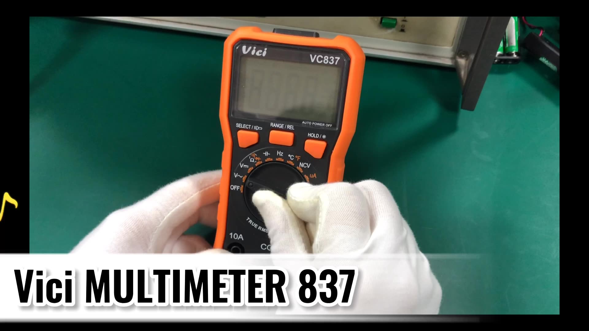 Pocket Auto Manual 6000 Counts Digital Multimeter Tester Vc837 Vici