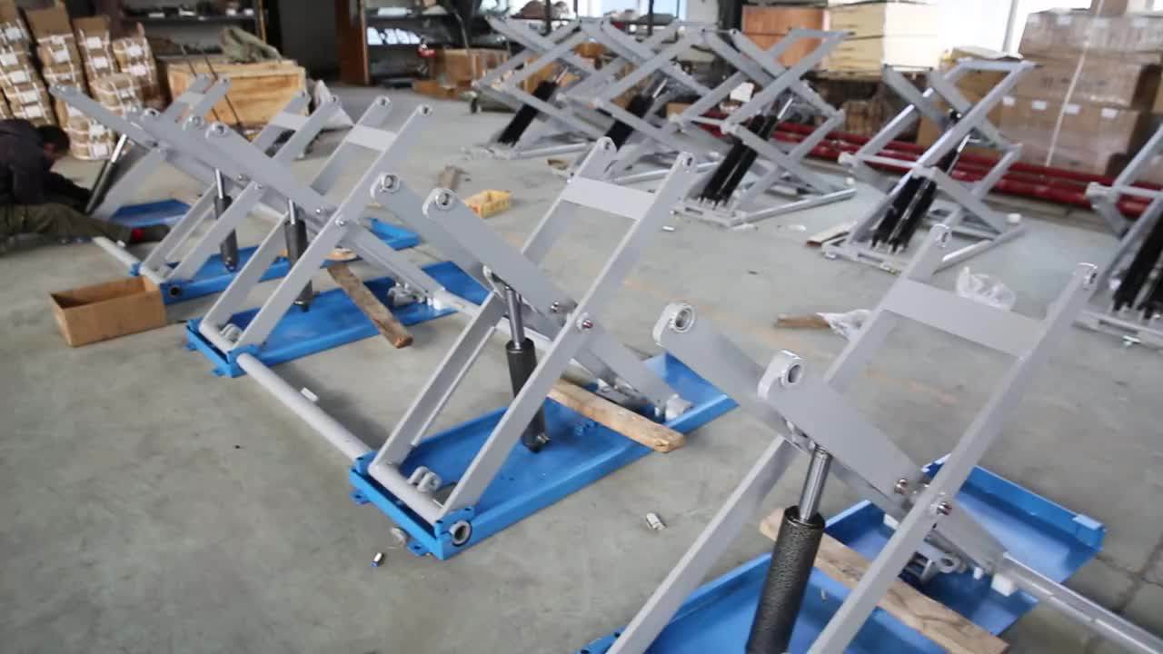 Electric Portable Mid Rise Scissor Car Lift Scissor Type Car Lifts Use