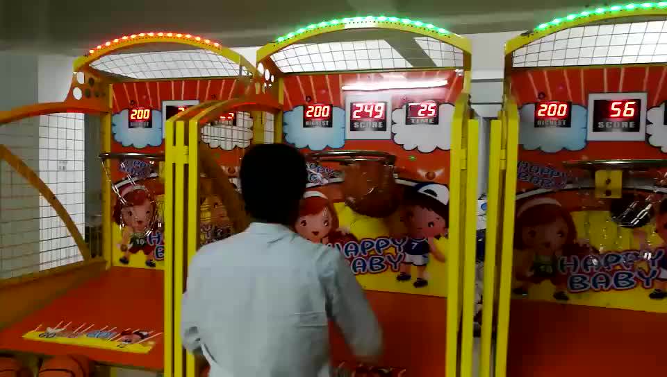 Indoor Arcade Hoops Shooting Basketball Game+basketball Arcade